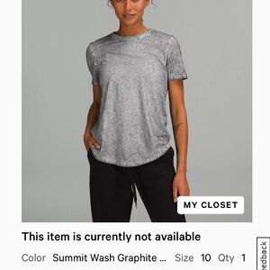 Lululemon Love Crewneck T-shirt - size 10